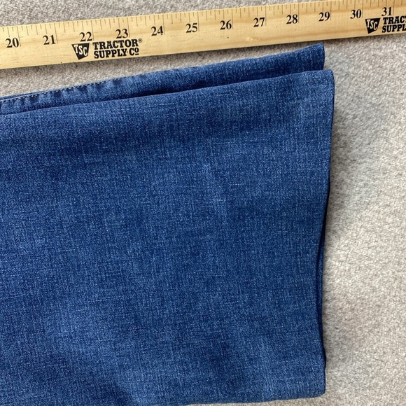 American Eagle super high rise flare jeans size 12 hemmed inseam 29” Y2K retro - Picture 12 of 13